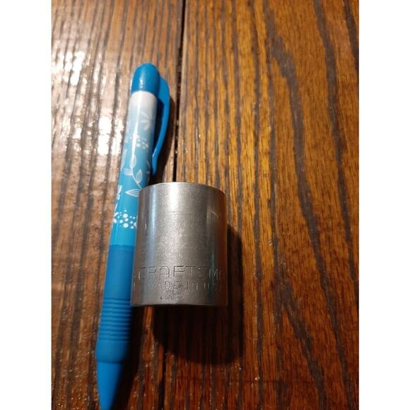 Vintage Craftsman Sears 15/16" 12 Point 1/2" Drive Socket G47513 Made USA - Picture 2 of 5